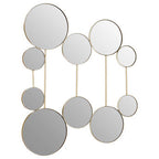 Wall Mirror with Gold Finish Frame