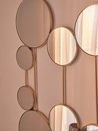 Wall Mirror with Gold Finish Frame