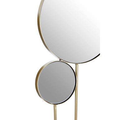 Wall Mirror with Gold Finish Frame