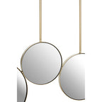 Wall Mirror with Gold Finish Frame