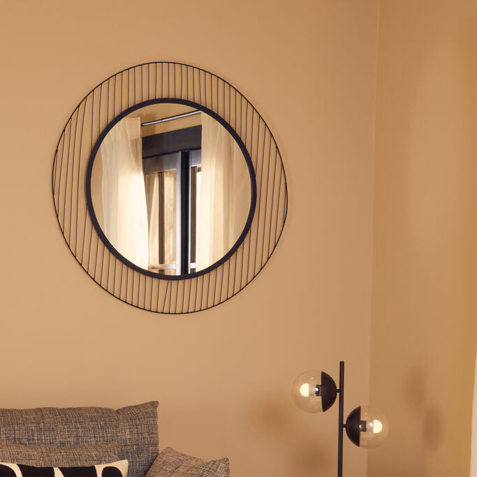 Linear Lines Frame Wall Mirror