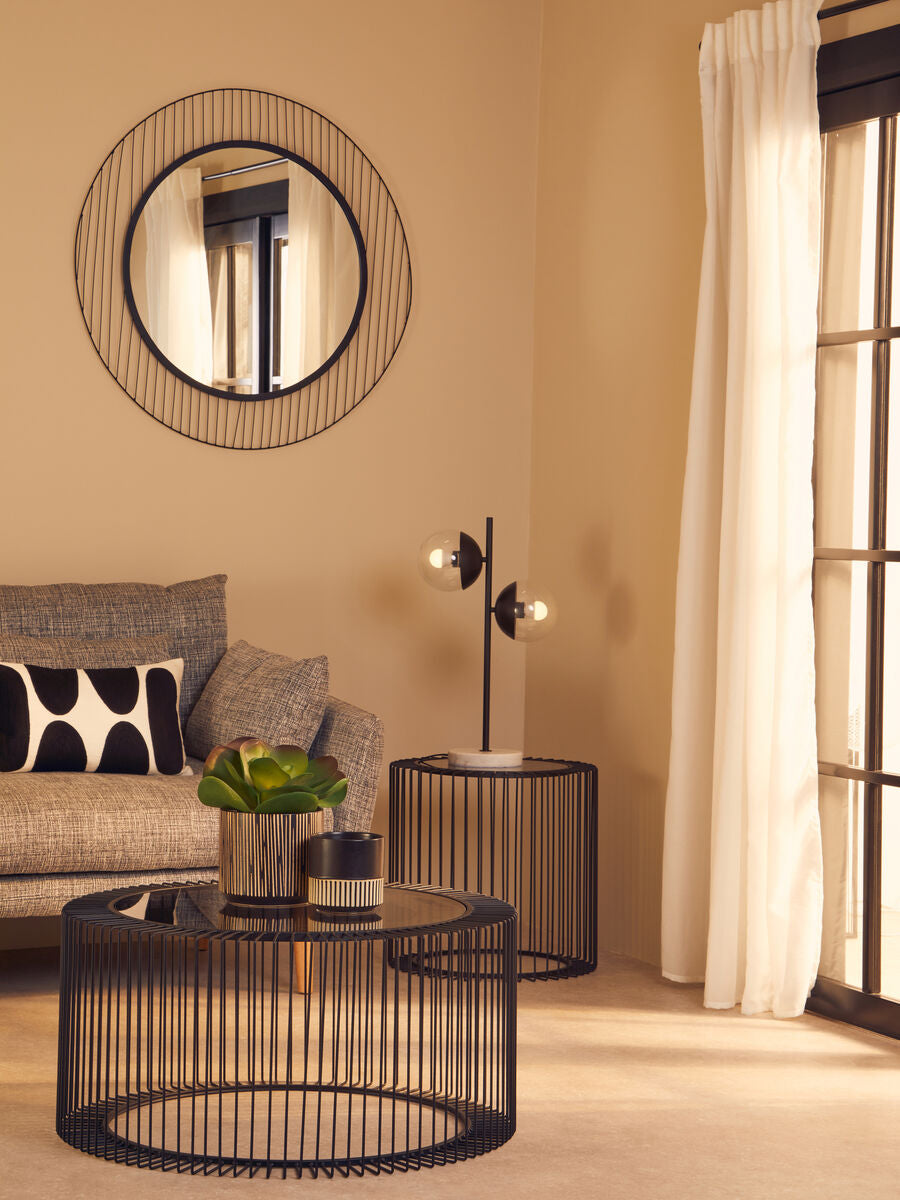 Linear Lines Frame Wall Mirror