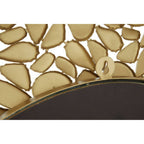 Pebble Effect Round Wall Mirror