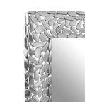 Silver Rectangular Wall Mirror