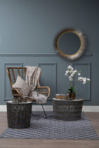 Brass Finish Wall Mirror