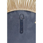 Gold Finish Sunburst Wall Mirror