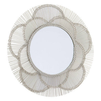 Floral Effect Wall Mirror
