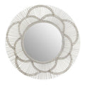Floral Effect Wall Mirror