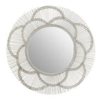 Floral Effect Wall Mirror