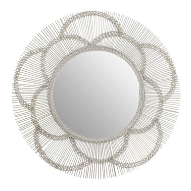 Floral Effect Wall Mirror