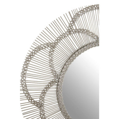 Floral Effect Wall Mirror