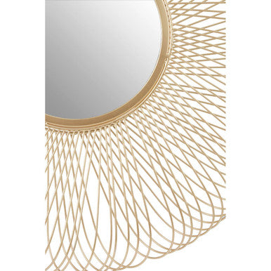 Twisted Wire Wall Mirror