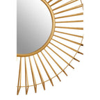 Round Gold Wall Mirror