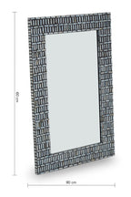 Shell Inlay Wall Mirror