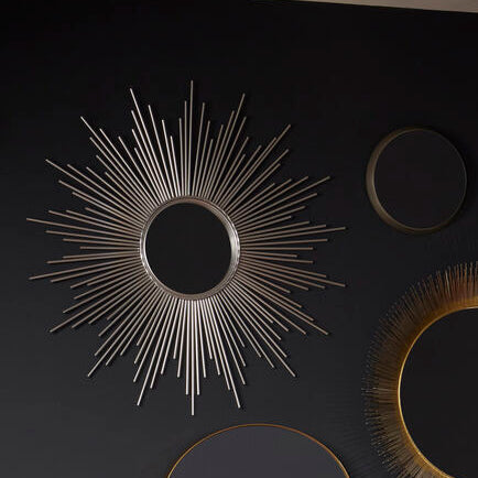 Silver Finish Wall Mirror