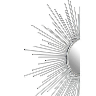 Silver Finish Wall Mirror