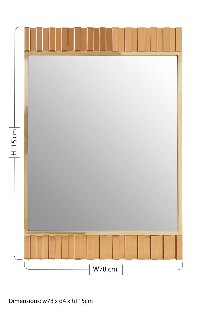 Gold Wall Mirror