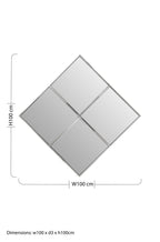 Diamond Frame Wall Mirror