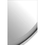 Illuminated LED Silver Oval Mirror