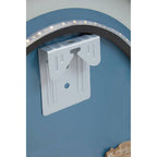 Illuminated LED Silver Oval Mirror
