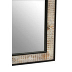 Recycled Wood Rectangular Wall Mirror