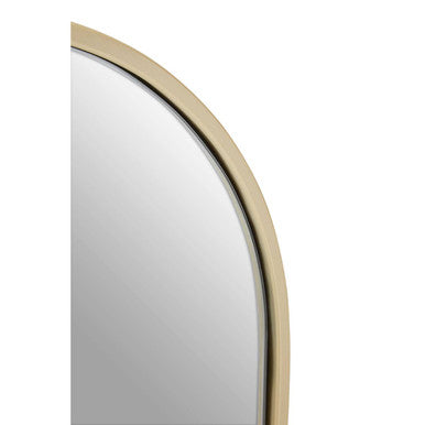 Gold Frame Large Arch Wall Mirror