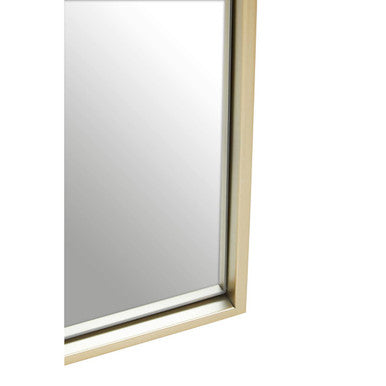 Gold Finish Arched Wall Mirror