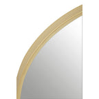 Gold Finish Arched Wall Mirror