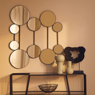 Multi Circle Wall Mirror