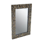 Mother of Pearl Rectangular Wall Mirror | Branna