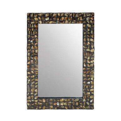 Mother of Pearl Rectangular Wall Mirror | Branna