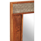 Acacia Wood Wall Mirror