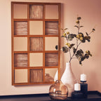 Gold Wire Wall Mirror