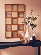 Gold Wire Wall Mirror