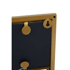 Gold Wire Wall Mirror