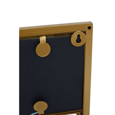 Gold Wire Wall Mirror