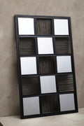Black Wire Wall Mirror