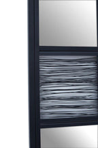 Black Wire Wall Mirror