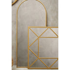 Gold Frame Square Wall Mirror