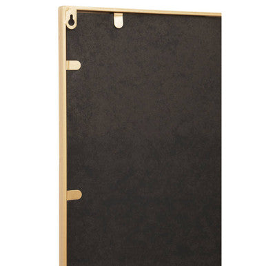 Gold Frame Square Wall Mirror