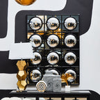 Black Decorative Wall Mirror
