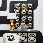 Black Decorative Wall Mirror