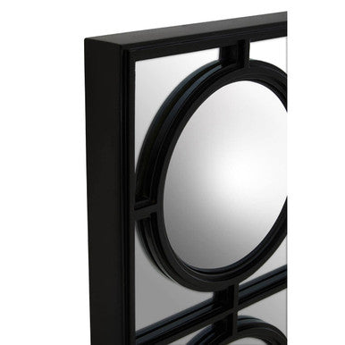Black Decorative Wall Mirror