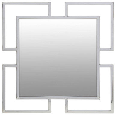 Silver Small Wall Mirror