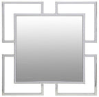 Silver Small Wall Mirror