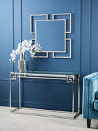 Silver Small Wall Mirror