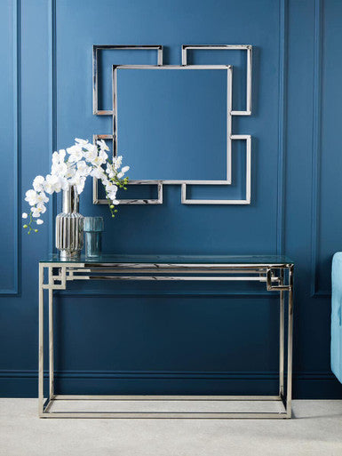 Silver Small Wall Mirror