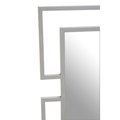 Silver Small Wall Mirror