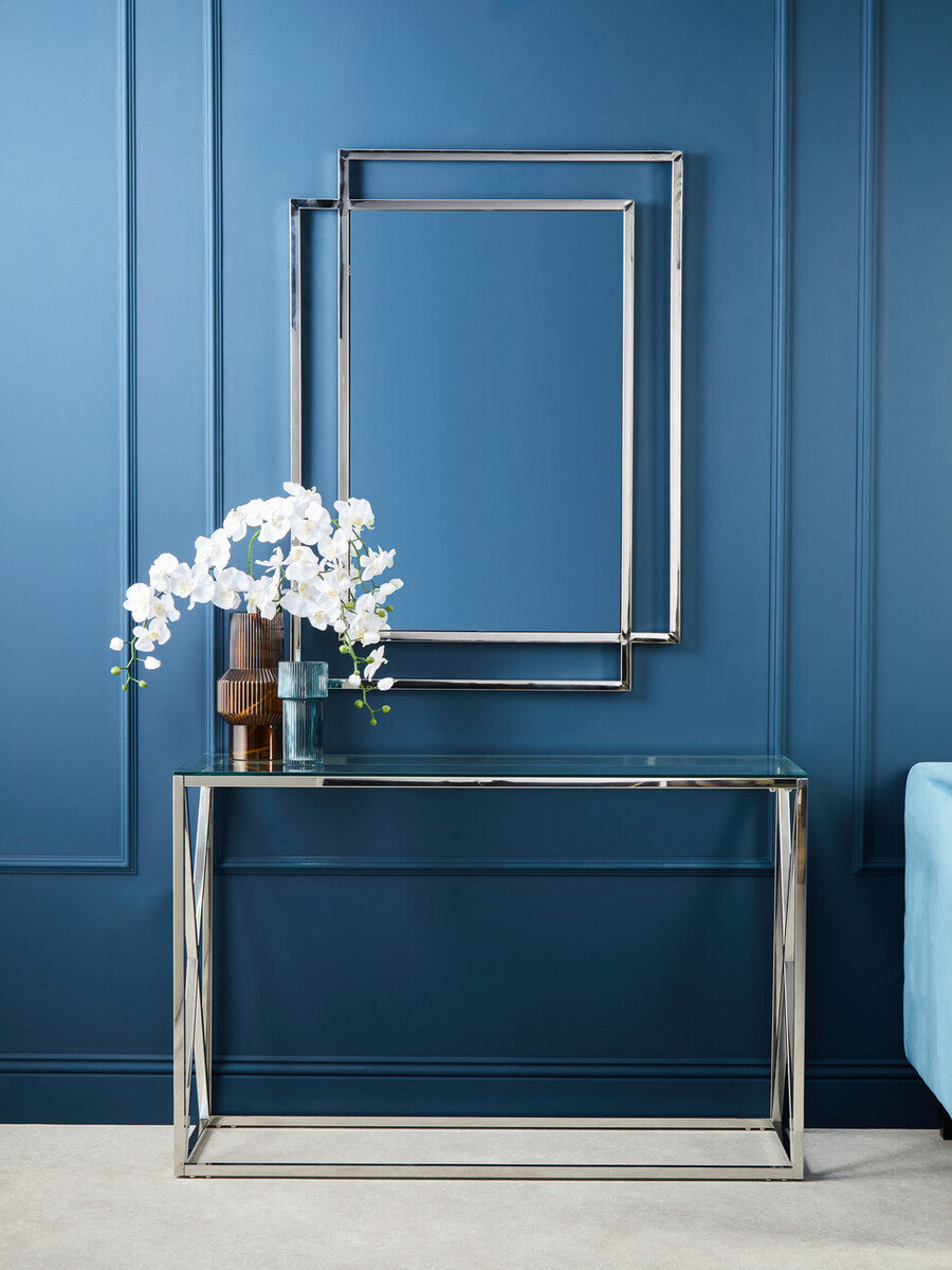 Silver Large Wall Mirror