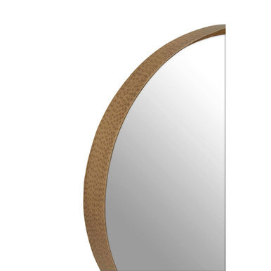 Hammered Gold Wall Mirror
